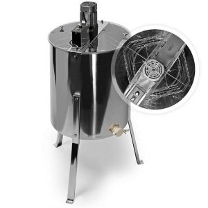 Honey Keeper Pro 4-Frame Stainless Steel Electric Honey Extractor